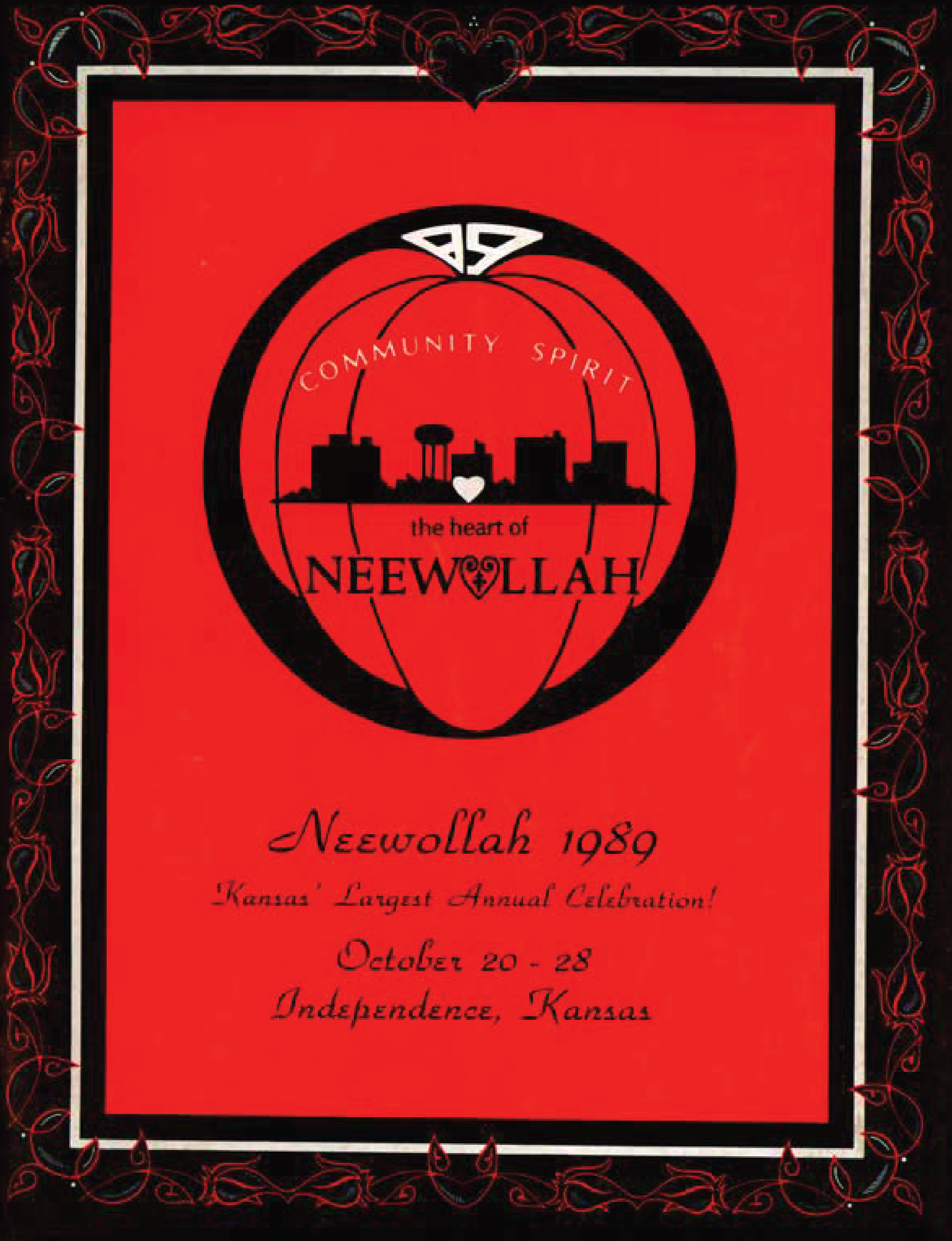 Neewollah 1989 Community Spirit the Heart of Neewollah